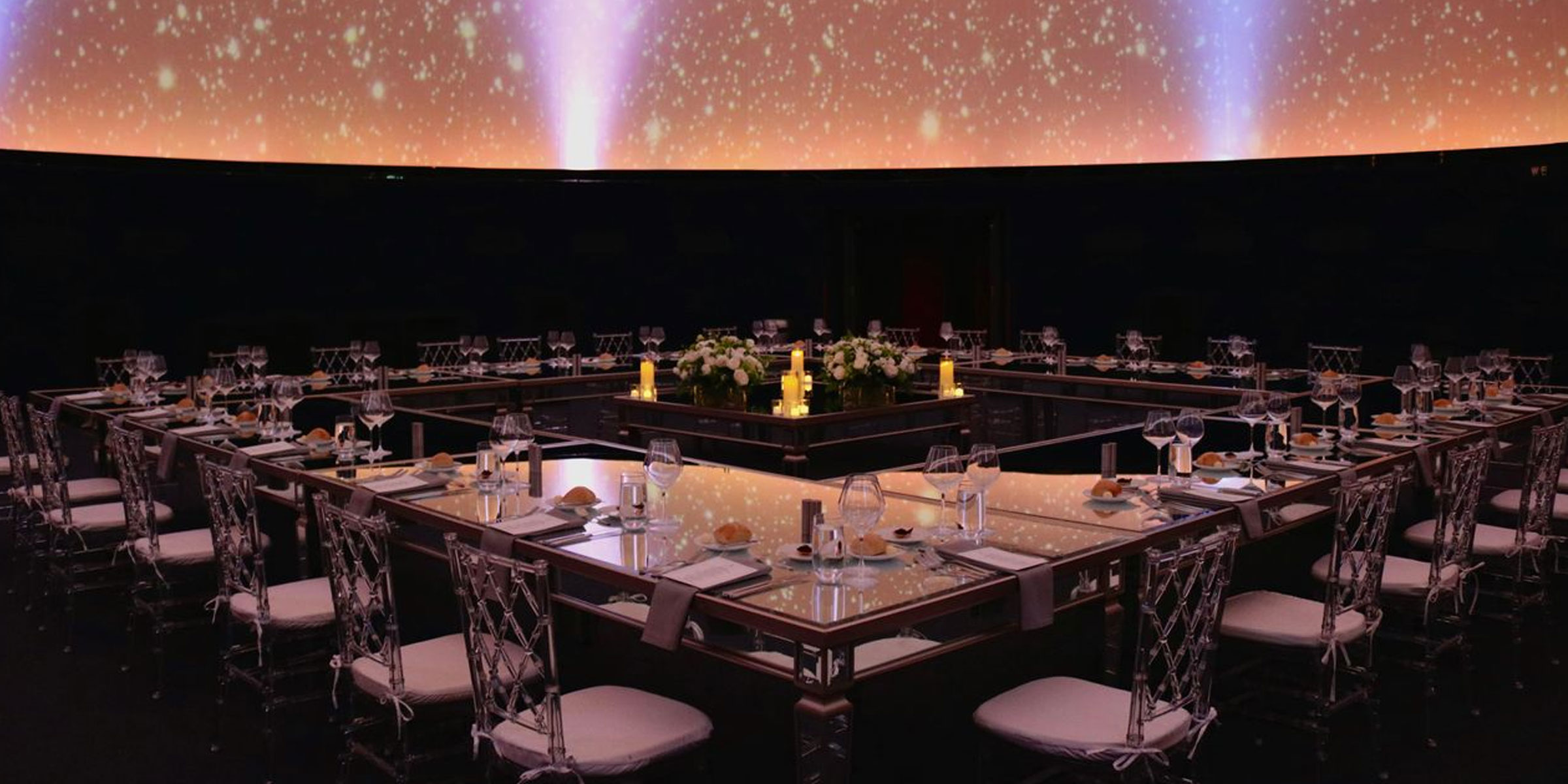 large banquet table at Seravezza - Desktop