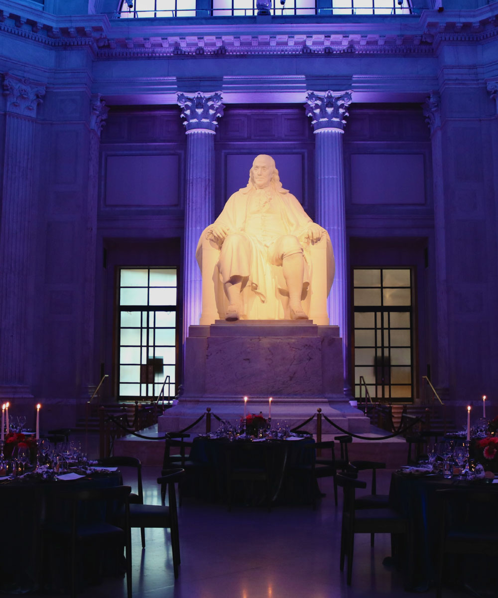 Benjamin Franklin statue - Mobile