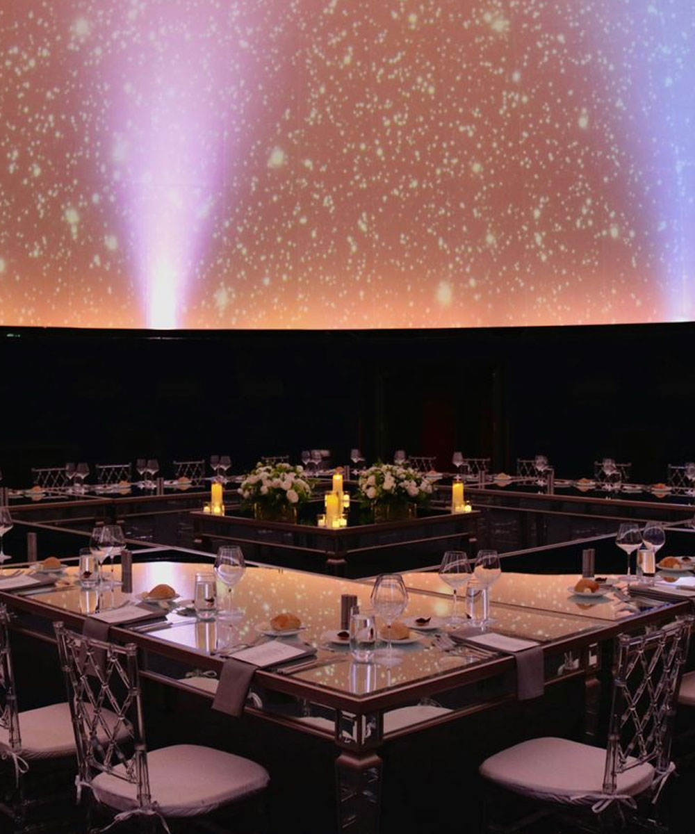 large banquet table at Seravezza - Mobile